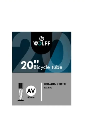 Actieprijs Wolff Binnenband FATBIKE 20x4.00 ETRTO 100-406, Ventiel Schrader/auto ventiel 40mm