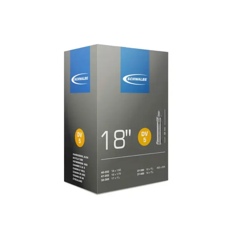 Schwalbe Binnenband 18x1.75 ETRTO 32/47-340-355 Ventiel Dunlop Blitz/Holland DV5 Betaalbaar