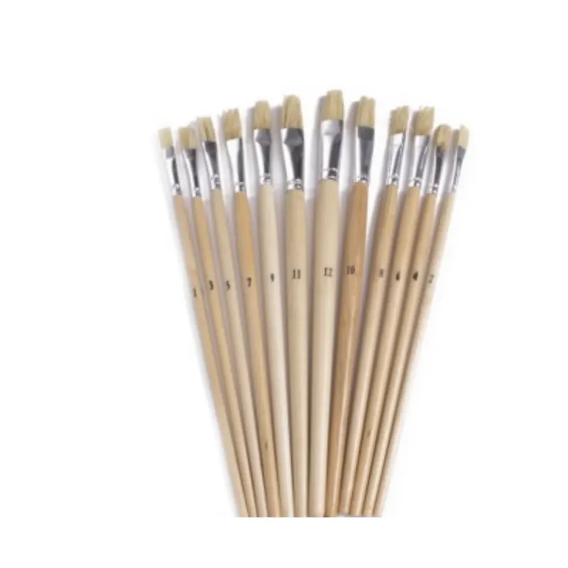 Penseelset 12dlg plat, maat 1 t/m 12 (hangverpakking) Goedkoop
