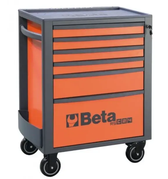 Beta Gereedschapwagen antraciet met 6 laden (74x955x45cm) Nu Kopen