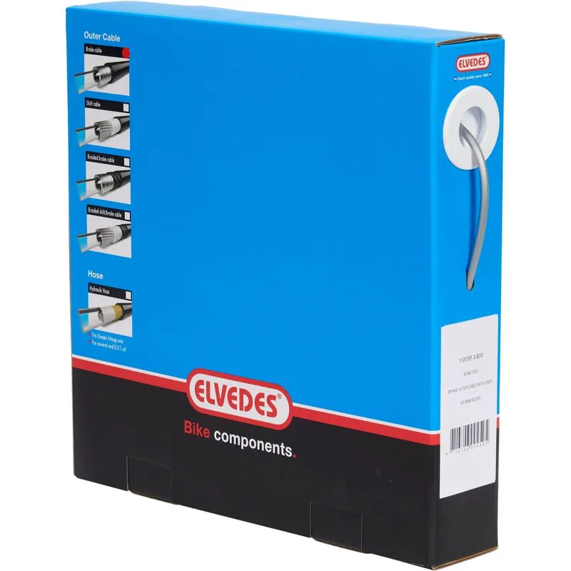 Merkproduct Elvedes rol rem buitenkabel 4,9mm zilver 30m
