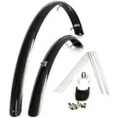 Favoriet EF spatbord set Elegance 26 58mm zwart